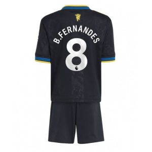 Futbalový Komplet pre deti Manchester United Bruno Fernandes #8 2025-26 Tretina