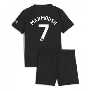 Detský Futbalový dres Manchester City Omar Marmoush #7 2025-26 Preč Komplet