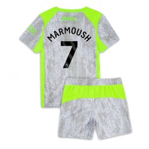 Detský Futbalový dres Manchester City Omar Marmoush #7 2025-26 Tretina Komplet