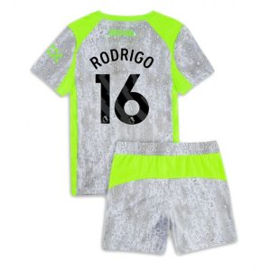 Detský Futbalový dres Manchester City Rodri Hernandez #16 2025-26 Tretina Komplet