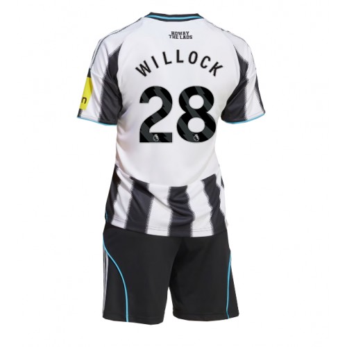 Fußball-Outfit für Kinder Newcastle United Joe Willock #28 2025-26 Zuhause Fußball-Outfit für Kinder Newcastle United Joe Willock #28 2025-26 Zuhause