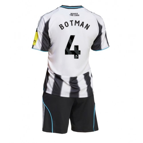 Voetbalset voor kinderen Newcastle United Sven Botman #4 2025-26 Thuis Voetbalset voor kinderen Newcastle United Sven Botman #4 2025-26 Thuis