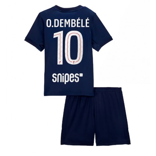 Kindervoetbalshirt Complete Paris Saint-Germain Ousmane Dembele #10 2025-26 Thuis 1 Kinder voetbalshirt complete Paris Saint-Germain Ousmane Dembele #10 2025-26 Thuis