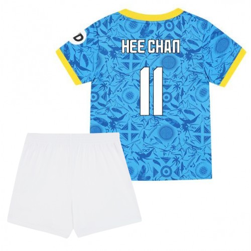 Kinderdressen Wolves Hee-chan Hwang #11 2025-26 Derde Deel 1 Kinder Wolves-he Chaan Hwang #11 2025-26 Derde Deelset