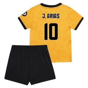 Kinder-shirt Wolves Jhon Arias #10 2025-26 Thuis Complete