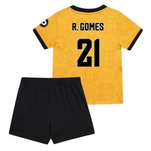 Kinder-shirt Wolves Rodrigo Gomes #21 2025-26 Thuis Complete