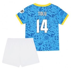 Kinder-shirt Wolves Tolu Arokodare #14 2025-26 Wedstrijddelen Complete