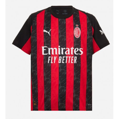 Futbalový dres AC Milan 2025-26 Domáci 1 Futbalový dres AC Milan 2025-26 Domáci