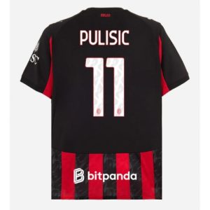 Futbalový dres AC Milan Christian Pulisic #11 2025-26 Domáci