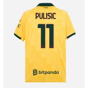 Futbalový dres AC Milan Christian Pulisic #11 2025-26 Tretina