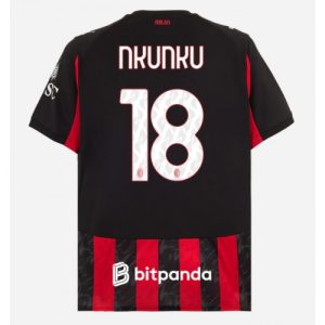 Futbalový dres AC Milan Christopher Nkunku #18 2025-26 Domáci