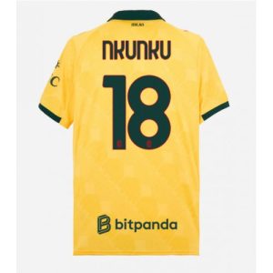 Futbalový dres AC Milan Christopher Nkunku #18 2025-26 Tretina