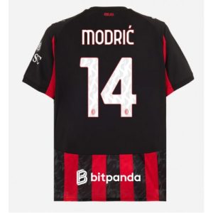 Futbalový dres AC Milan Luka Modric #14 2025-26 Domáci