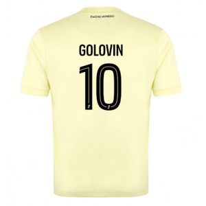 Voetbalshirt AS Monaco Aleksandr Golovin #10 2025-26 Derde