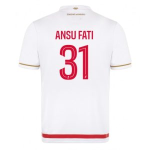 Voetbalshirt AS Monaco Ansu Fati #31 2025-26 Thuis