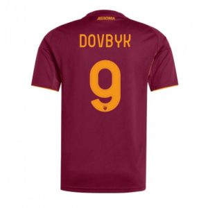 Futbalové dresy AS Roma Artem Dovbyk #9 2025-26 Domáci