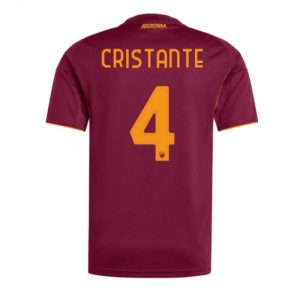 Futbalové dresy AS Roma Bryan Cristante #4 2025-26 Domáci