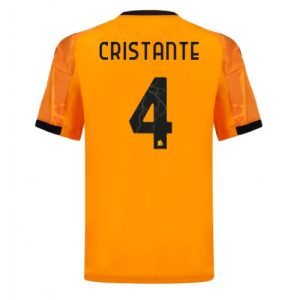 Futbalové dresy AS Roma Bryan Cristante #4 2025-26 Preč
