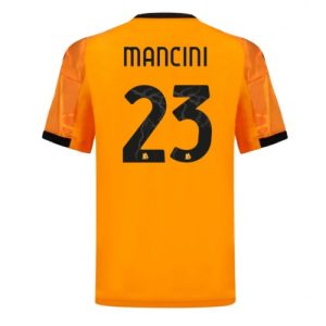 Futbalové dresy AS Roma Gianluca Mancini #23 2025-26 Preč