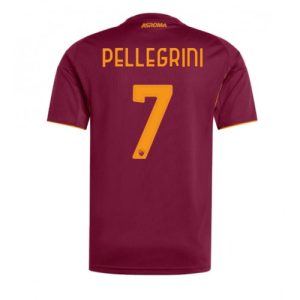 Futbalové dresy AS Roma Lorenzo Pellegrini #7 2025-26 Domáci