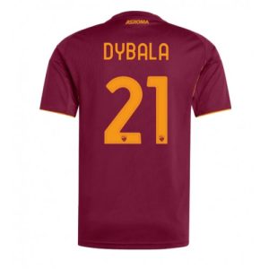 Futbalové dresy AS Roma Paulo Dybala #21 2025-26 Domáci