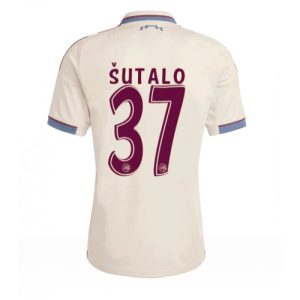 Futbalový dres Ajax Josip Sutalo #37 2025-26 Tretina