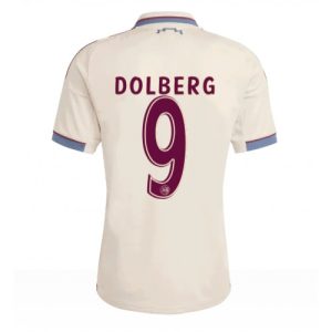Futbalový dres Ajax Kasper Dolberg #9 2025-26 Tretina
