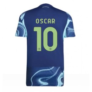 Futbalový dres Ajax Oscar Gloukh #10 2025-26 Preč
