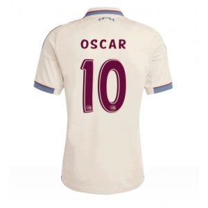 Futbalový dres Ajax Oscar Gloukh #10 2025-26 Tretina