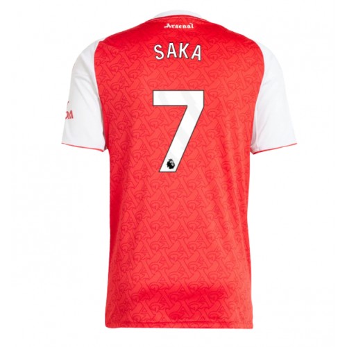 Herren-Fußballtrikot Arsenal Bukayo Saka #7 2025-26 Heim 1 Herren-Fußballtrikot Arsenal Bukayo Saka #7 2025-26 Heim