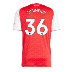 Heren Voetbalshirt Arsenal Martin Zubimendi #36 2025-26 Thuis