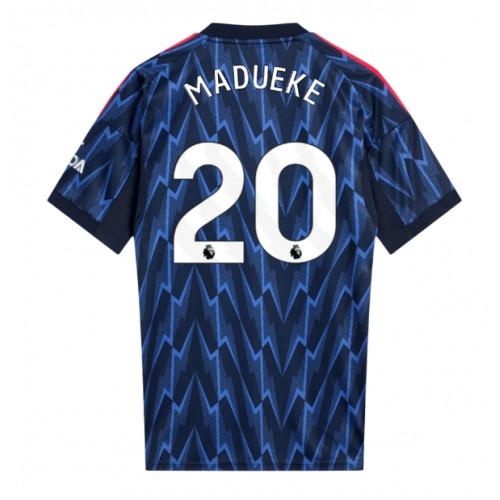 Heren voetbalshirt Arsenal Noni Madueke #20 2025-26 Voor 1 Heren Voetbalshirt Arsenal Noni Madueke #20 2025-26 Uit