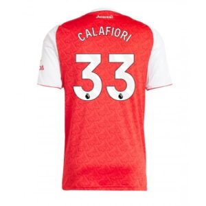 Heren Voetbalshirt Arsenal Riccardo Calafiori #33 2025-26 Thuis