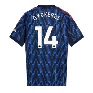 Herren Fußballtrikot Arsenal Viktor Gyökeres #14 2025-26 Vor-