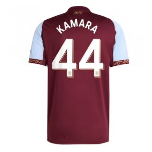 Futbalový dres Aston Villa Boubacar Kamara #44 2025-26 Domáci