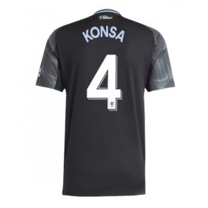 Futbalový dres Aston Villa Ezri Konsa #4 2025-26 Preč