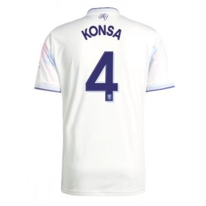Futbalový dres Aston Villa Ezri Konsa #4 2025-26 Tretina
