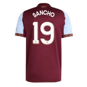 Futbalový dres Aston Villa Jadon Sancho #19 2025-26 Domáci