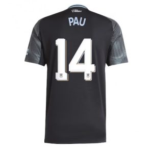 Futbalový dres Aston Villa Pau Torres #14 2025-26 Preč