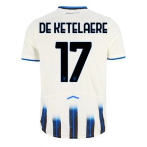 Futbalové dres Atalanta Charles De Ketelaere #17 2025-26 Preč