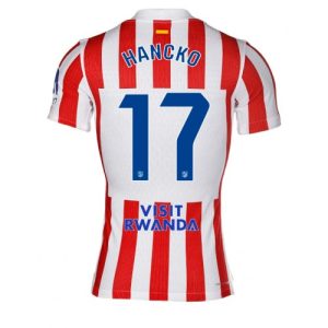 Futbalové Dresy Atletico Madrid David Hancko #17 2025-26 Domáci