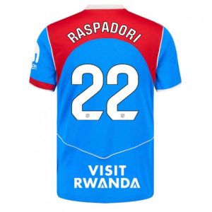 Futbalové Dresy Atletico Madrid Giacomo Raspadori #22 2025-26 Tretina