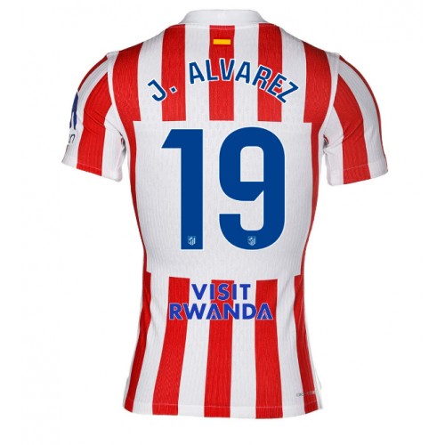 Voetbalshirts Atletico Madrid Julian Alvarez #19 2025-26 Thuis 1 Voetbaltenues Atletico Madrid Julian Alvarez #19 2025-26 Thuis