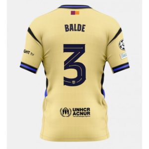Fussballtrikot Barcelona Alejandro Balde #3 2025-26 Vor Ort