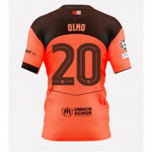 Futbolový dres Barcelona Dani Olmo #20 2025-26 Tretina
