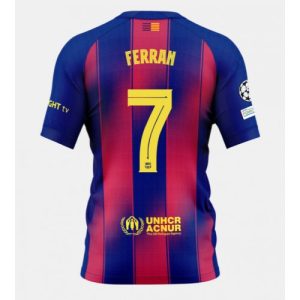 Futbolový dres Barcelona Ferran Torres #7 2025-26 Domáci