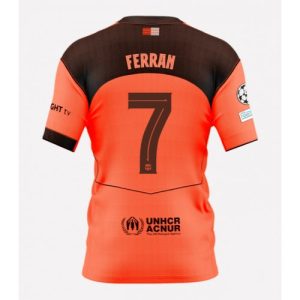 Futbolový dres Barcelona Ferran Torres #7 2025-26 Tretina
