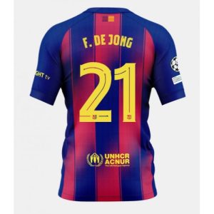Futbalový dres Barcelona Frenkie de Jong #21 2025-26 Domáci