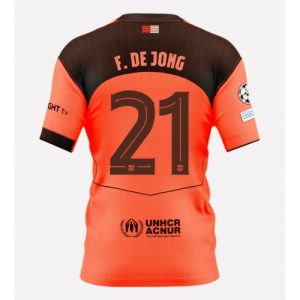 Fußballtrikot Barcelona Frenkie de Jong #21 2025-26 Drittel