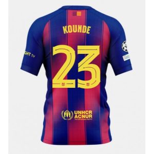 Futbolová dres Barcelony Jules Kounde #23 2025-26 Domáci